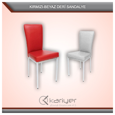 fuar ekstra extra sandalye deri